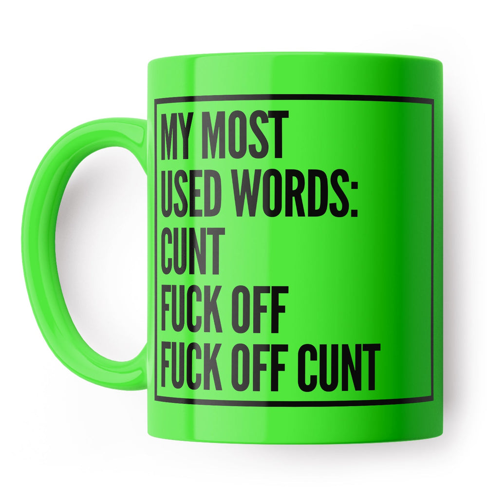 My Most Used Words Mug #3 image